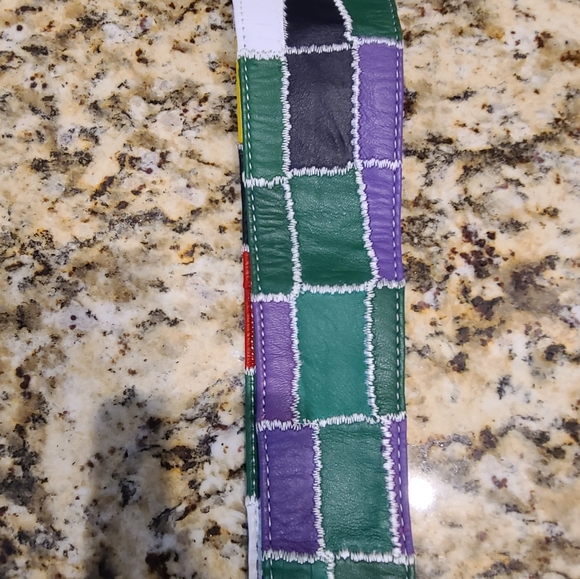 Sassy Jones Multi Patchwork Yaya Belt - Fall 2021 Version - Picture 4 of 7